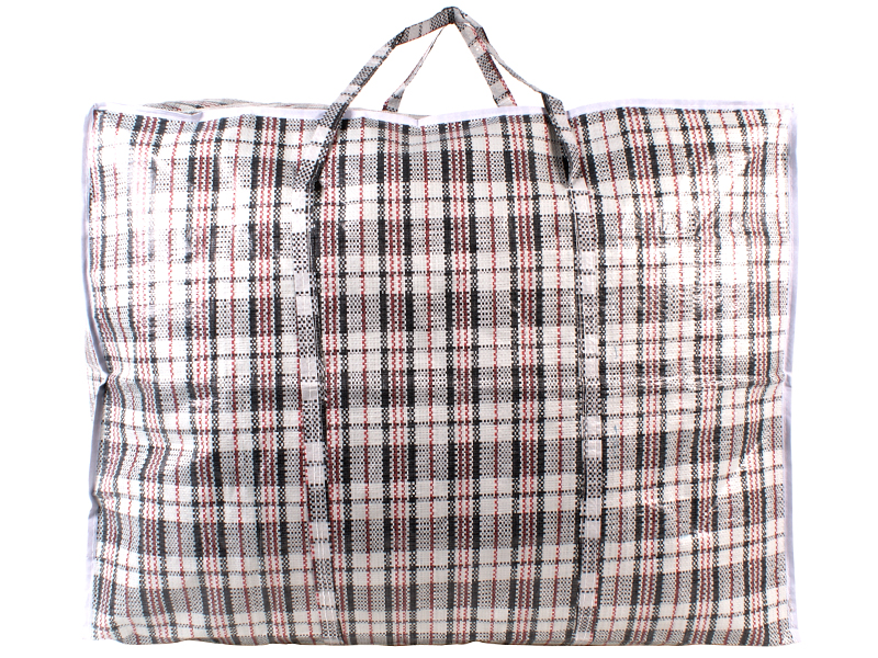 (image for) 2472 BLACK CHECK LARGE LAUNDRY BAG